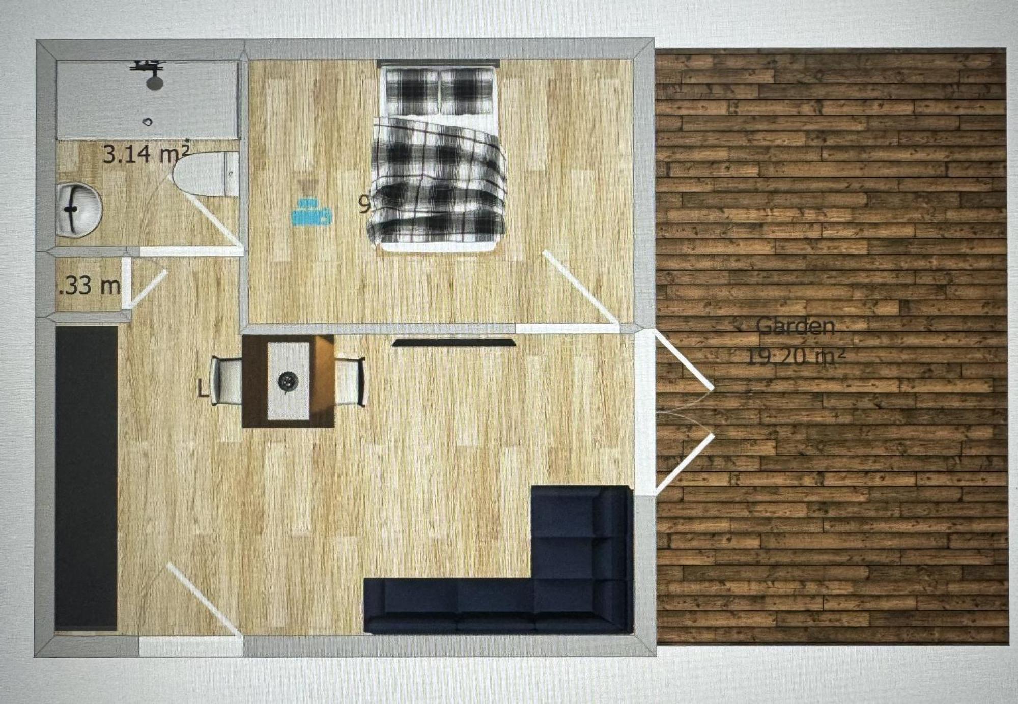Home-From-Home - Self Catering Garden Apartment, ووتر لوفلي المظهر الخارجي الصورة